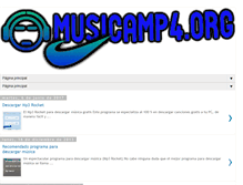 Tablet Screenshot of musicamp4.org